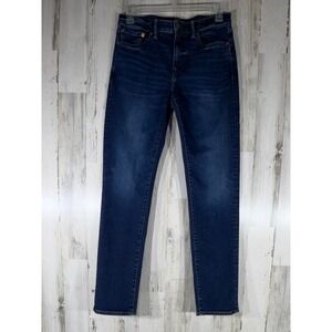 American Eagle Mens Slim Straight Jeans 32x32.5 Dark Wash Mens